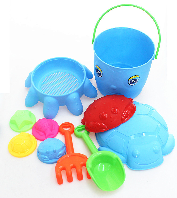用品,母婴,玩具 玩具 过家家玩具 除人乖乖 海龟沙滩桶 10件套 夏天