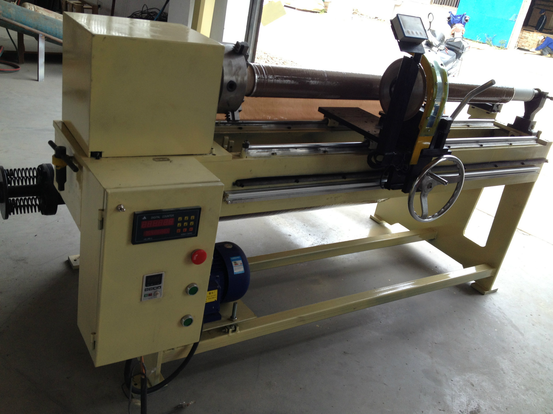 手动复卷裁切机 带数显复卷裁切为一体 胶带复卷机 纸类裁切机