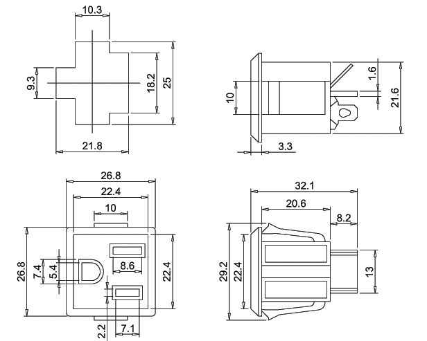供应db-f-m美式插座,ul认证插座,电源输出插座 ul认证美规插座