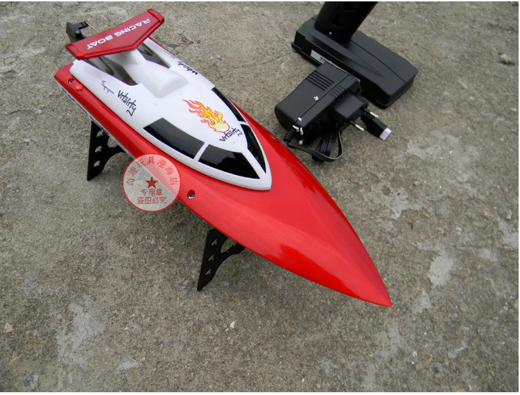 遥控船 遥控快艇 海狼一号 模型船 2.4g 无级变速 可后退