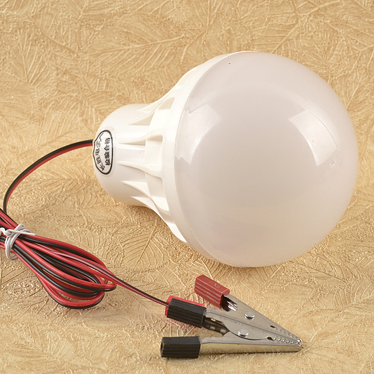 一件代发 12v led地摊灯节能灯 太阳能电池专用led节能灯 摆地摊