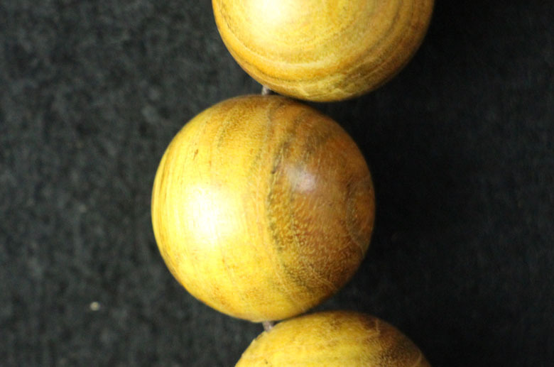 黄金楠佛珠手链20mm男女款仿金丝楠木情侣手串念珠 eal57b24