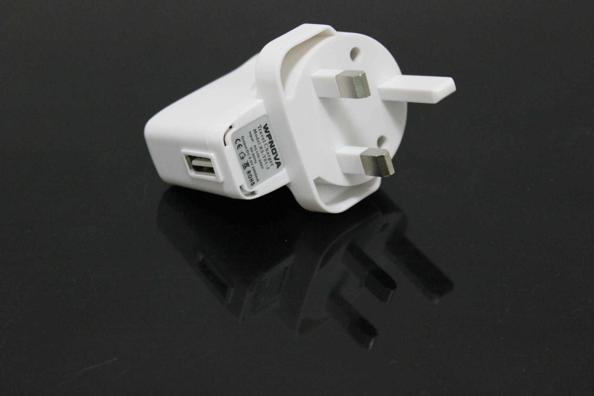 厂家批发电子烟充电器 英规 美规 欧规充电器 5v500半波充电器