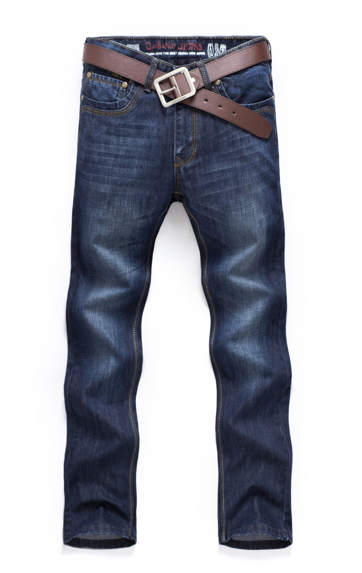 新款 特价 韩版直筒修身牛仔裤 男款批发 原单 003 潮牌 图片_高清