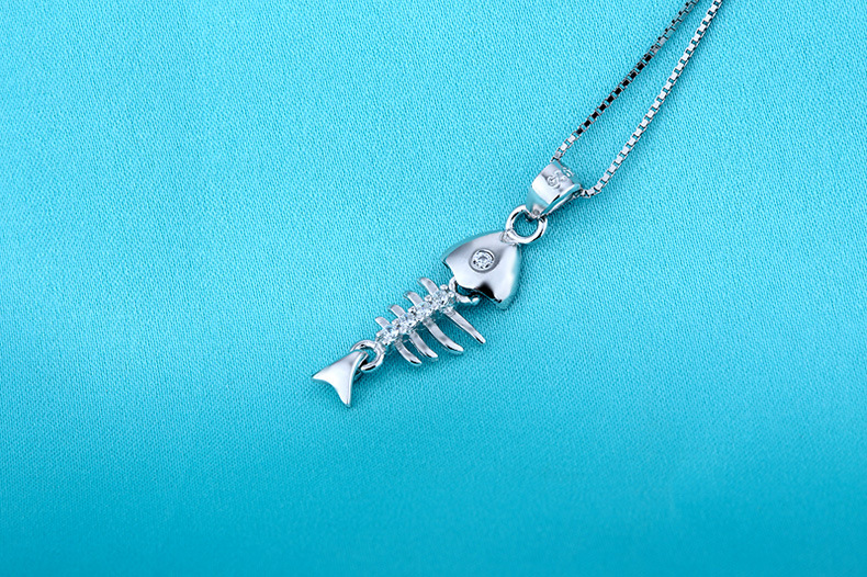 鱼骨头银吊坠yl80331a52