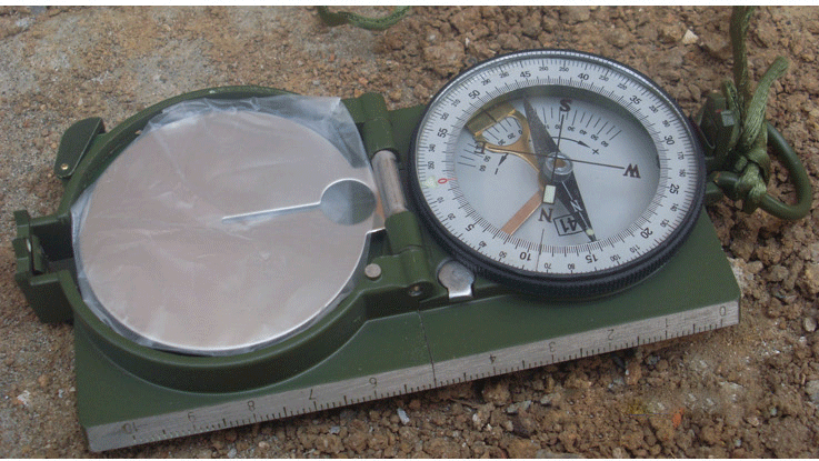 官方授权正品41厂62式指北针andeli安德利六二式指北针