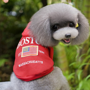 最新款波士顿宠物棉衣 boston品牌狗狗衣服 休闲舒适 萌宠必备