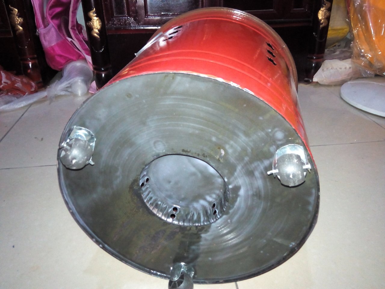 大量批发搪瓷焚纸炉 烧纸炉 焚经炉 烧钱炉耐高温不生锈的聚宝炉