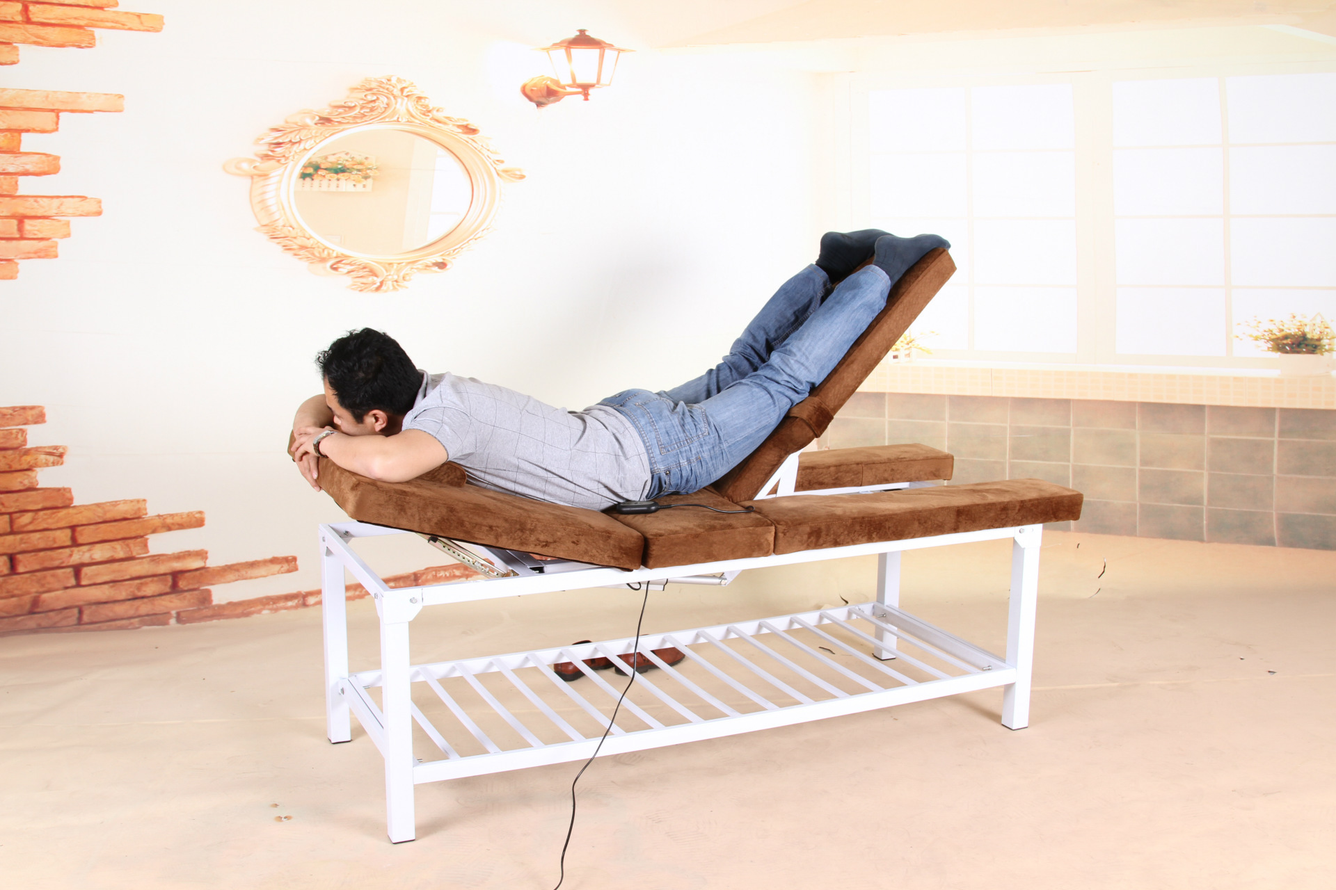 腰椎间盘突出复位床 腰椎复位床 撑筋床 美腿床