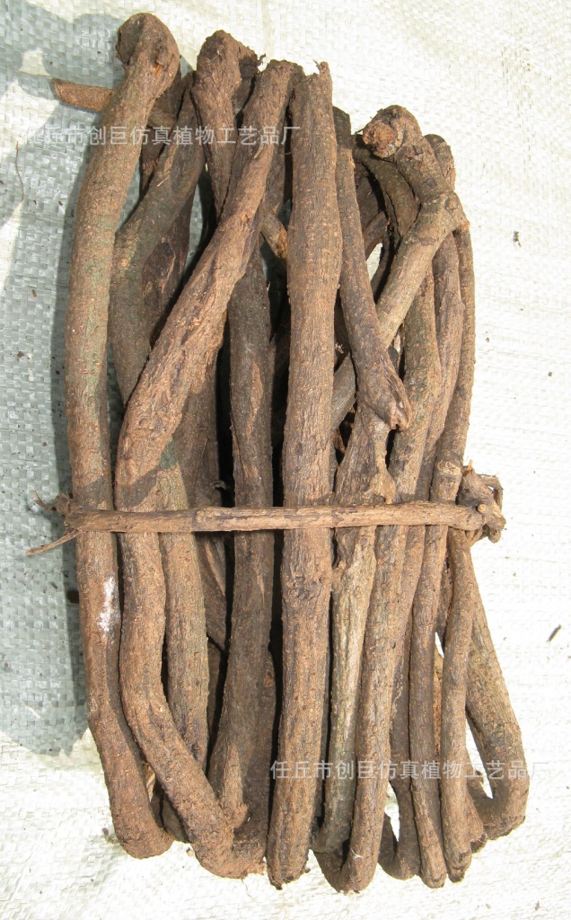 造型树枝山藤干树根人造老藤假树干杆室内设计装饰枯藤批发