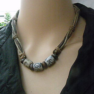 项链吊坠复古男