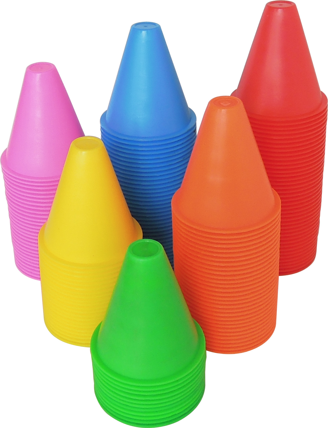 12克锥形圆头轮滑路障 轮滑桩厂家现货小额批发