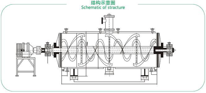 真空干燥机 干燥机 工作原理   本机是一种新颖卧式间歇式真空干燥
