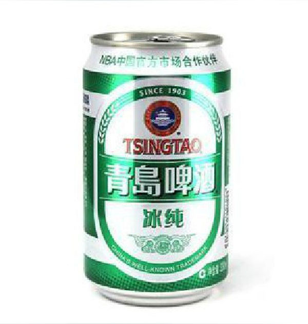 批發供應 青島啤酒 青島冰醇聽裝啤酒330ml*24 口感純正