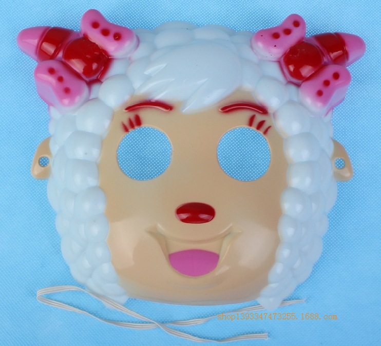 美羊羊面具 儿童玩具 两元店专批 2元店货源 厂家直销 地摊