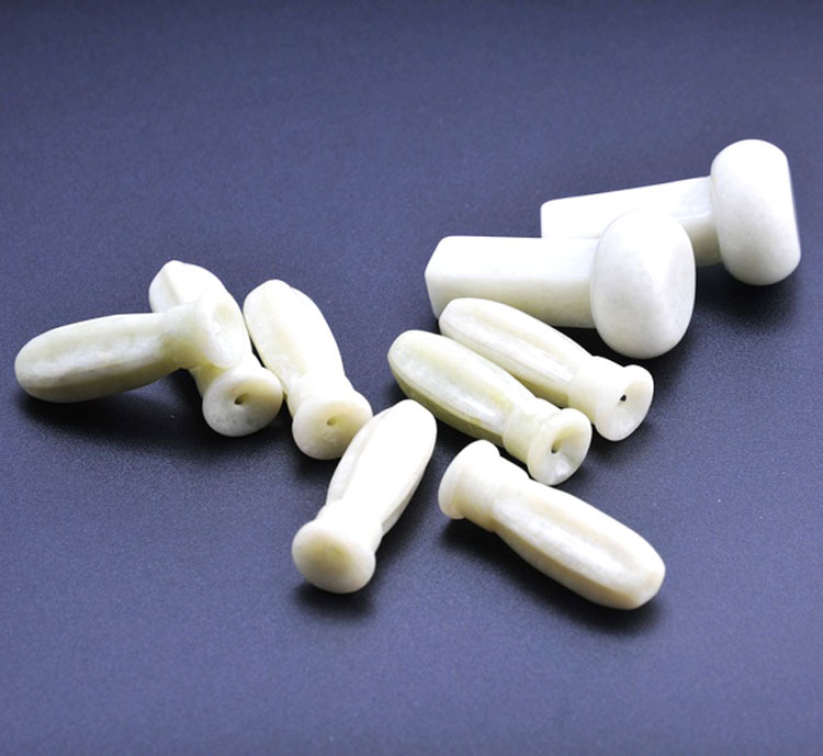 厂家直销琴枕 乐器配件 古琴琴枕 岫玉玉石琴枕餍足 天然玉石琴枕