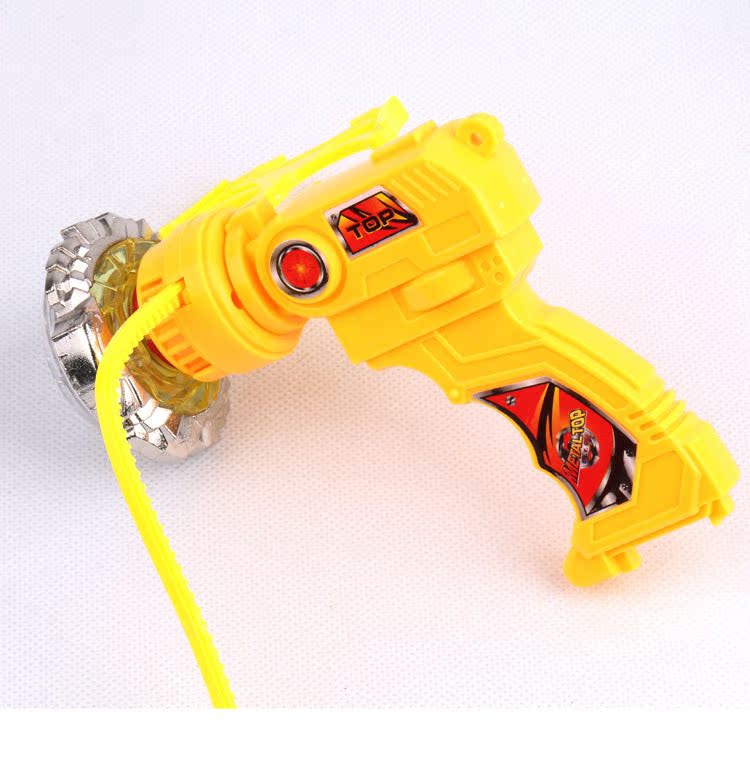 浙江金华益智玩具批发 战斗陀螺 拉尺陀螺 闪光陀螺 灯光合金陀螺混