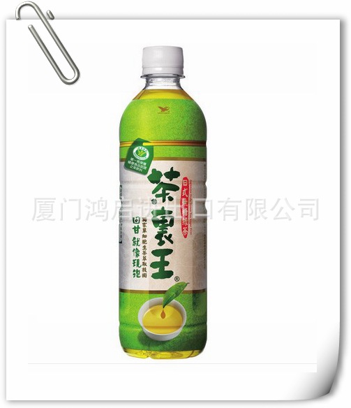 台湾进口食品茶里王日式无糖绿茶600ml24瓶