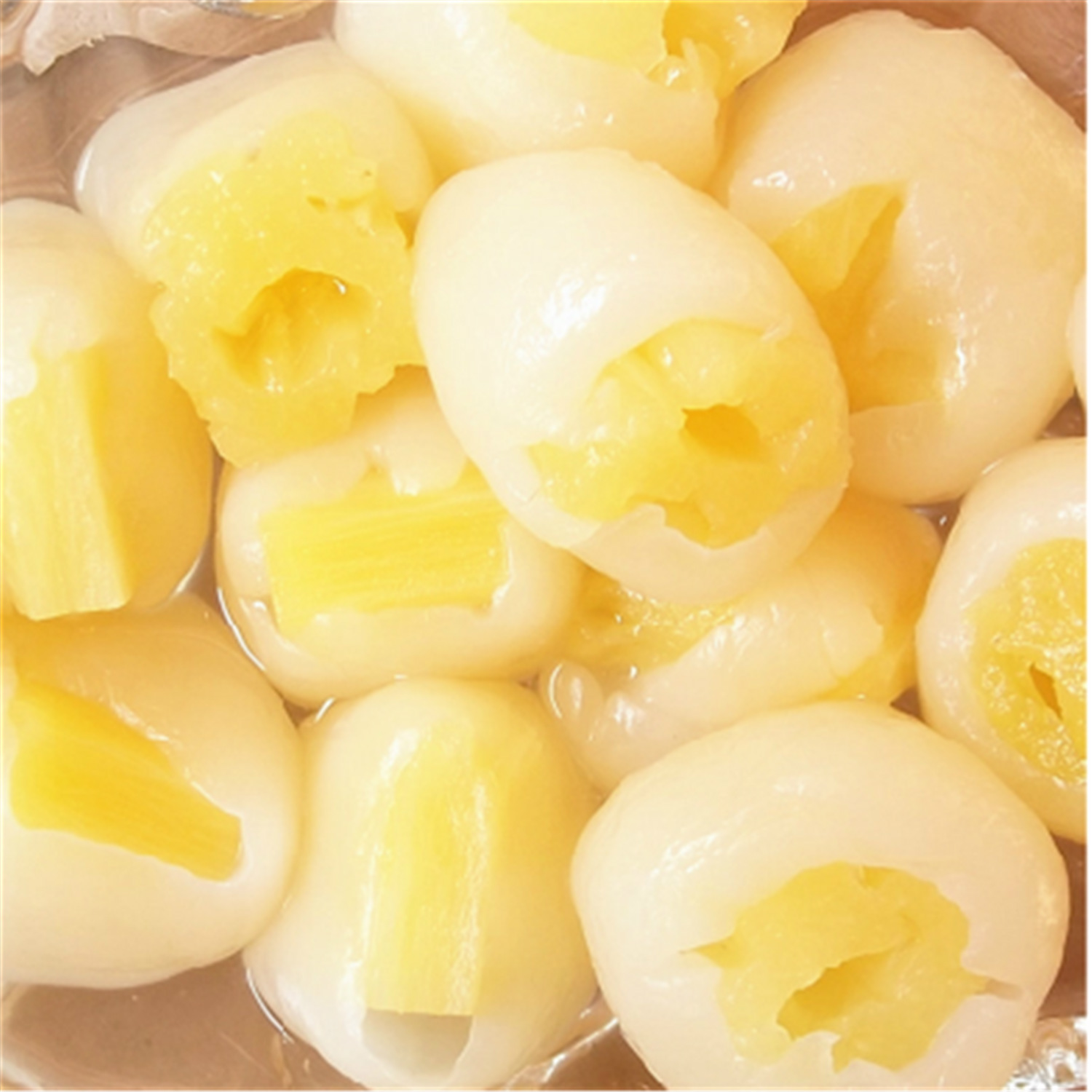 泰国原产龙凤果罐头850克/罐,红毛丹果肉罐头 甜品糖水