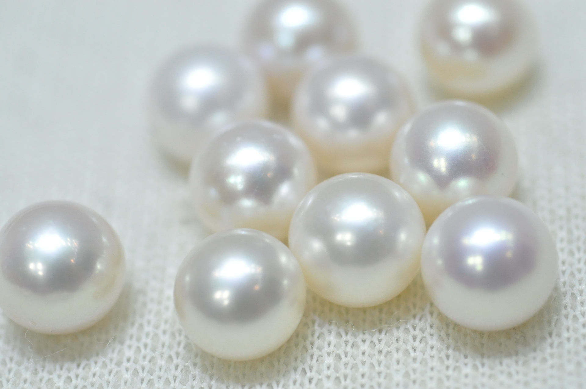 诚招代理 山下湖 10-11mm正圆形强光无瑕疵天然淡水颗粒珍珠