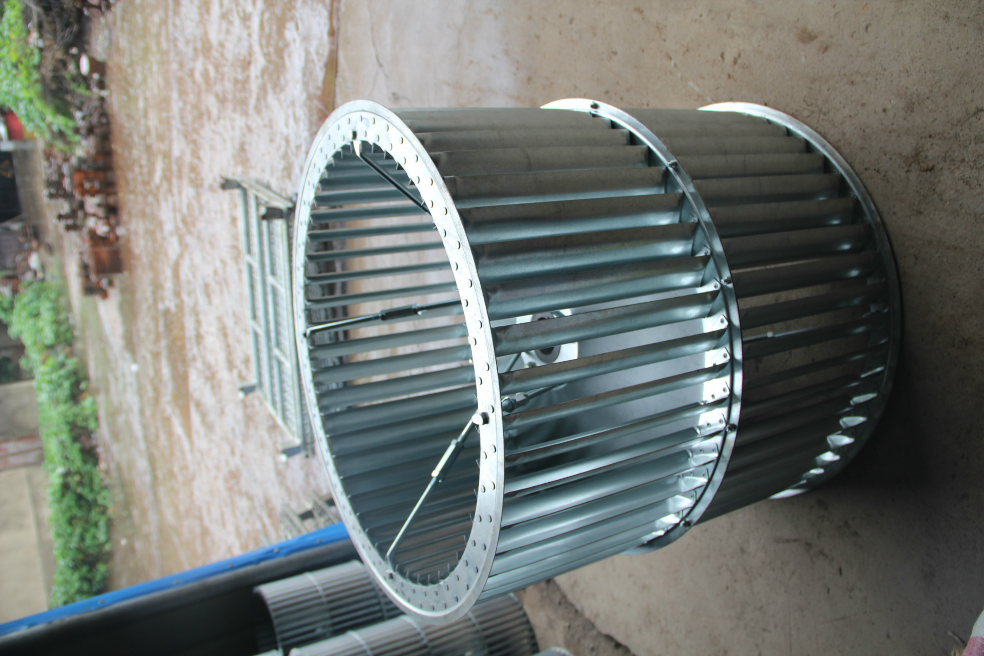 优质厂家直销柜式风机风叶 多翼式离心风轮 风机叶轮