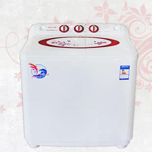 haipu 海普波轮半自动洗衣机xpb90-369s 海普红/蓝色