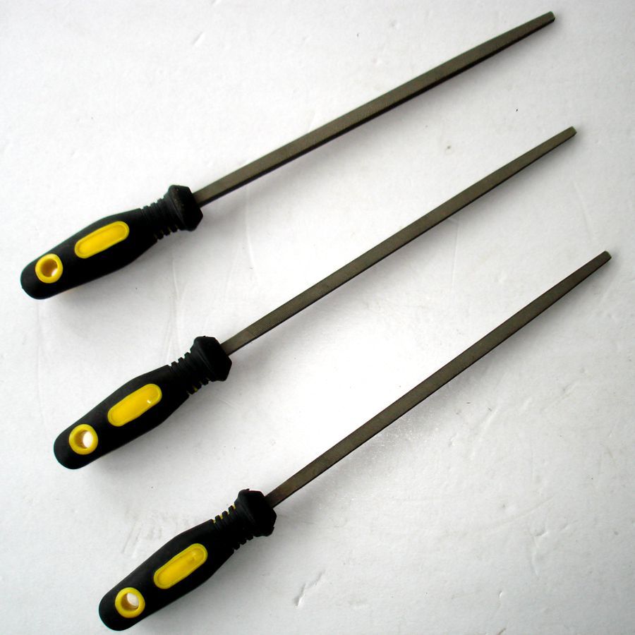 混批德国史丹塑柄钳工方锉刀 五金手动工具 钢锉 搓刀 挫刀