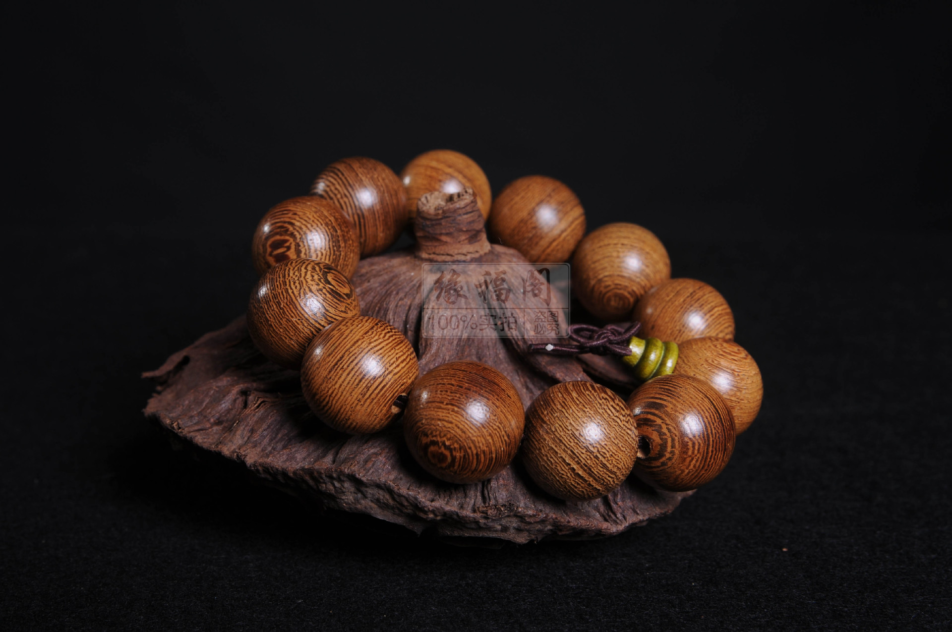 直销 正宗天然非洲顺纹鸡翅木佛珠手串 红木手链批发 二元货源