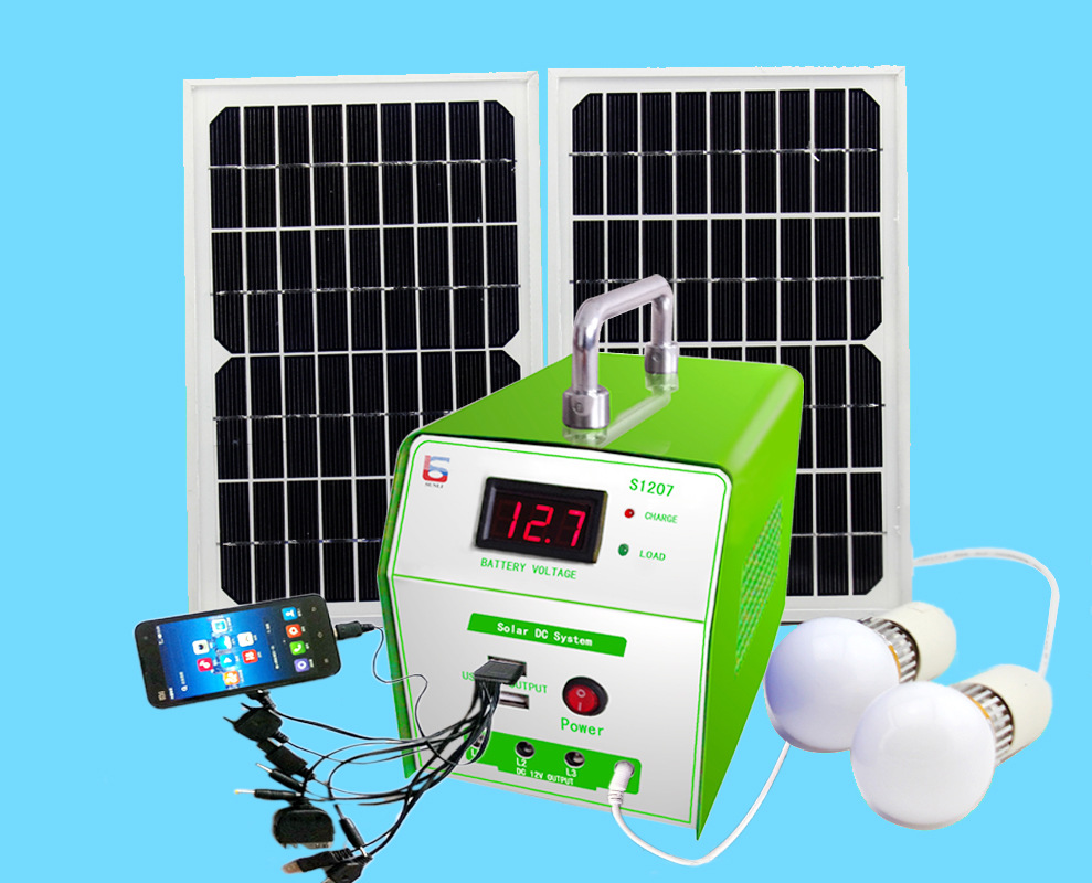 厂家直销 尚立太阳能发电小系统 太阳能照明 户外旅行太阳能发电