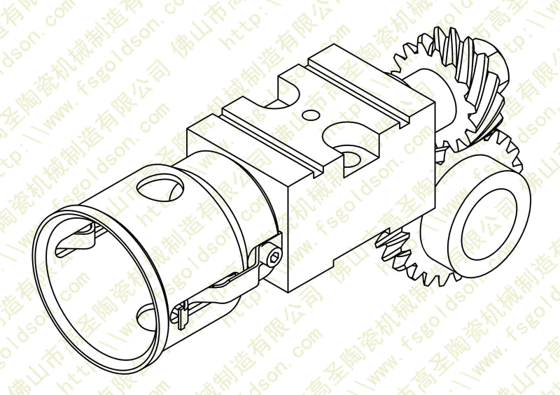 窑炉齿轮动态图