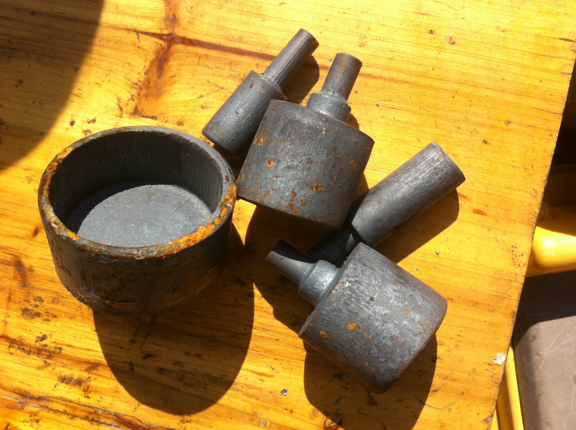 供应玻璃钻大理石钻红冲锻打毛坯基体)(图