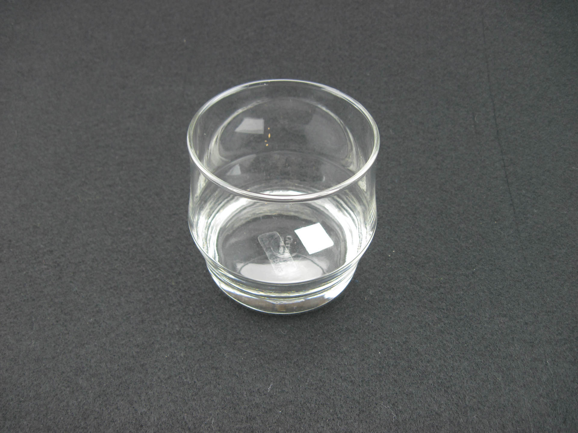 便宜批发 鸥欣牌新款白色透明玻璃水杯 威士忌杯厂家直销