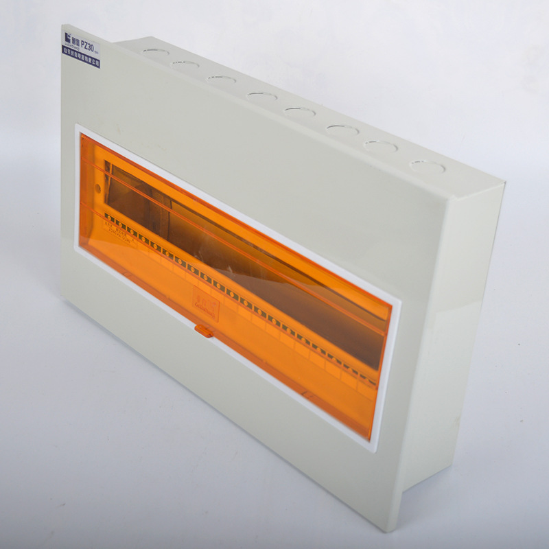 直销供应 国标鲁信暗装20回路配电箱 大型国标pz30配电箱