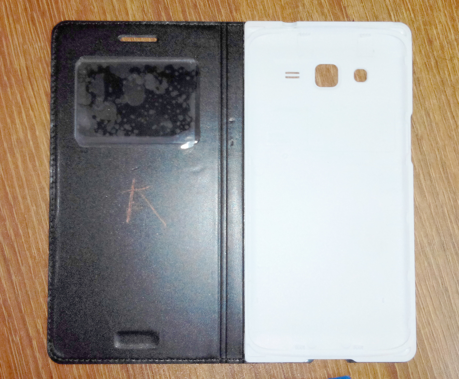 三星g7106保护皮套透明镜片素材 电池后盖保护壳素材 工厂直供