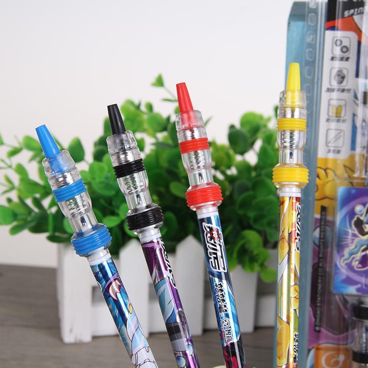 0 油性塑料装 学生卡通笔批发】智高品牌 se-3100 赛尔号转转笔v8.