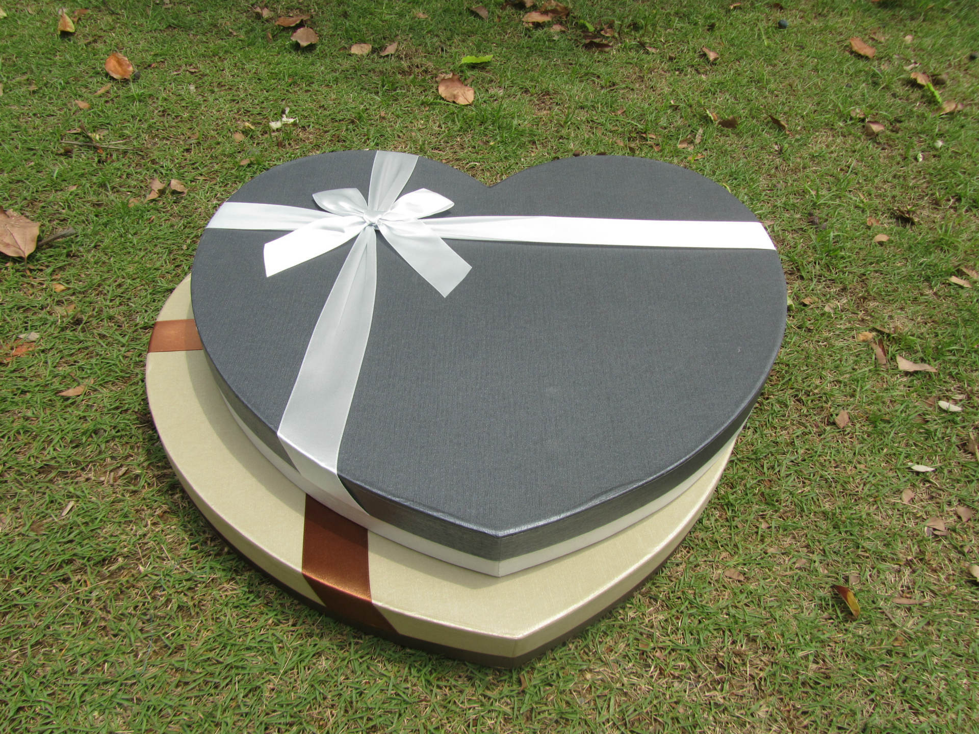 【新款超大爱心巧克力盒 高档99粒费列罗包装盒 精美缎带礼品盒】浙江