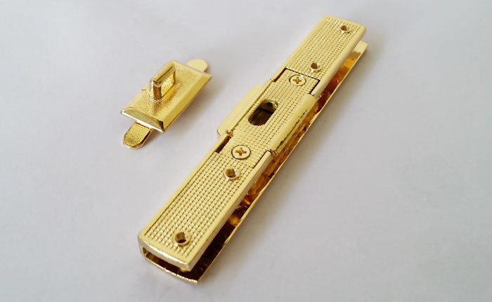 s1619 长条形卡锁 装饰锁 手袋箱包配件 厂家直销