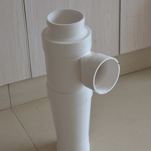 厂家批发110pvc排水三通配件 110消音三通 pvc大配件批发三通