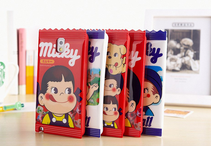 广东深圳三星 note3/9000手机壳 不二家 牛奶妹 牛奶弟tpu n9000手机