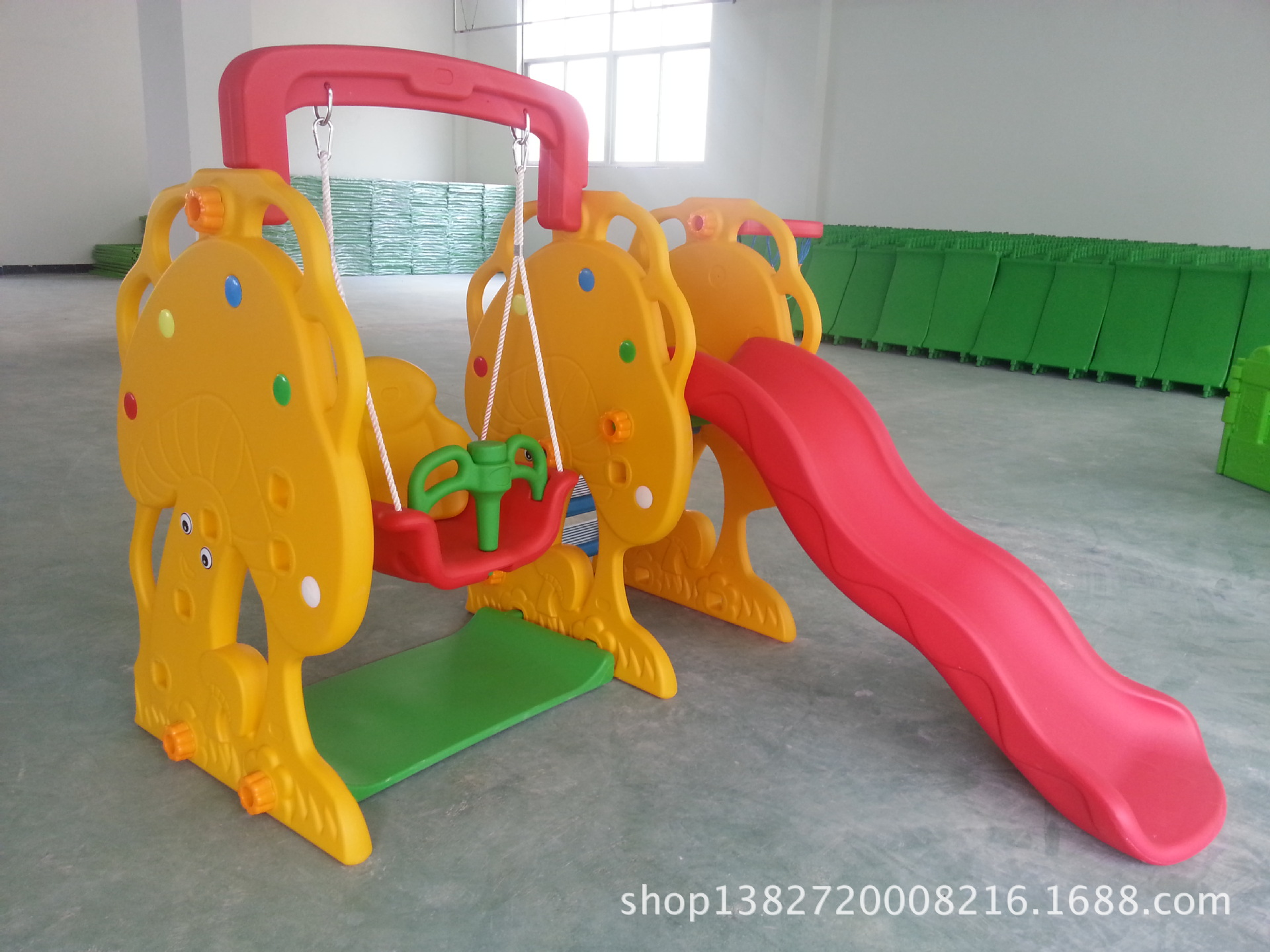 滑梯 大象滑梯秋千组合 小熊室内多功能滑梯秋千 儿童滑滑梯