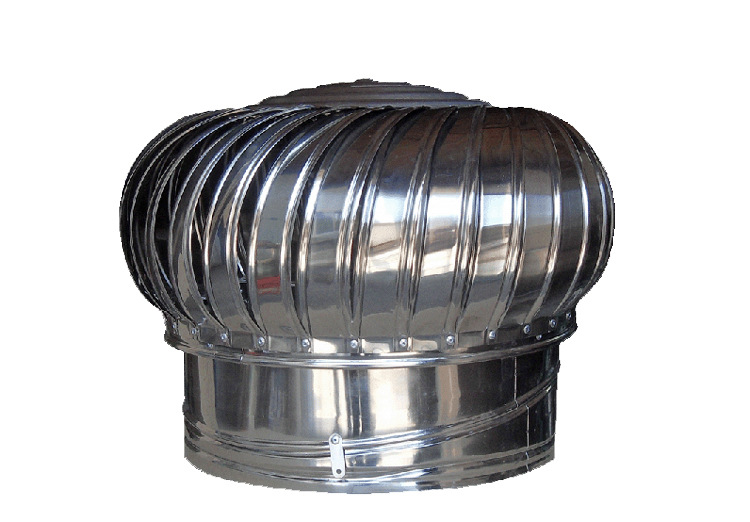 800型不锈钢屋顶风帽自然通风器无动力风机不锈钢涡轮排风机