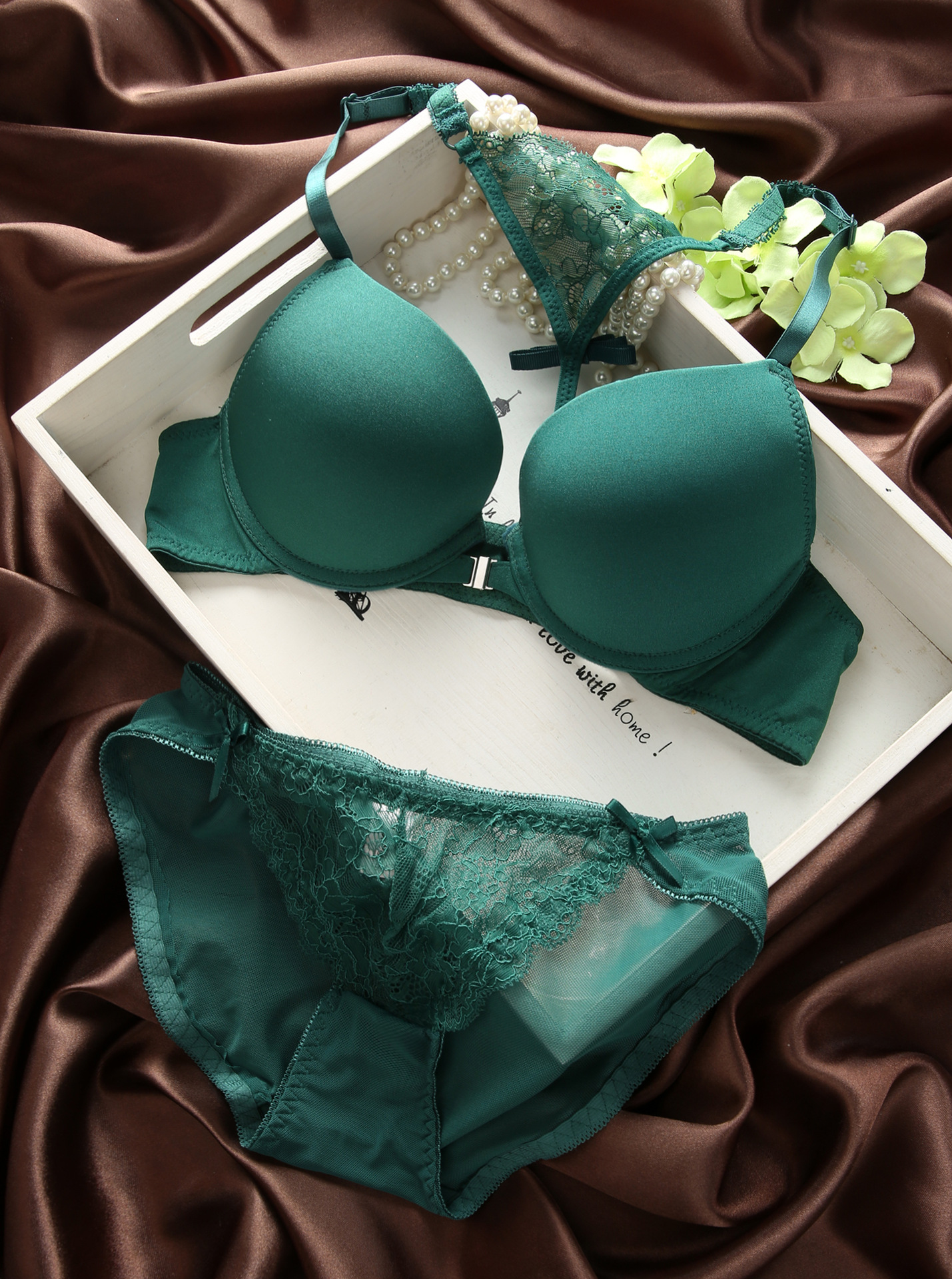 欧美版女士内衣8808 百搭特价前扣y型美背文胸套装批发