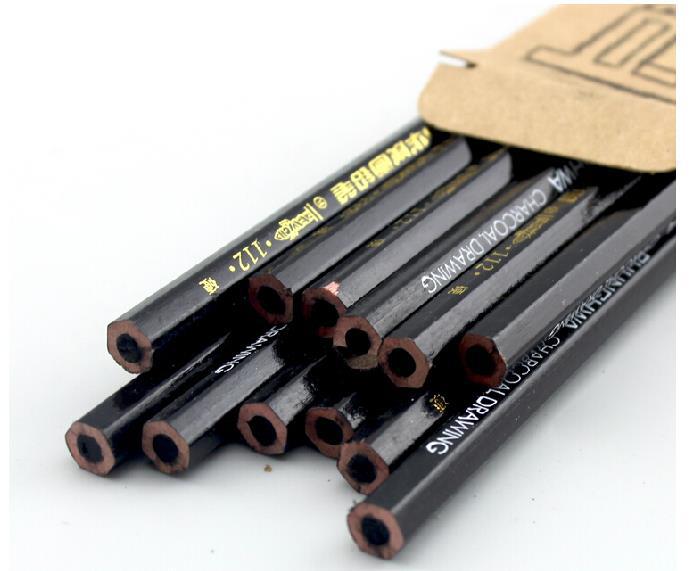 中华牌 112 碳笔 中华 炭画铅笔 中华 碳笔 素描 碳笔 碳化 铅笔