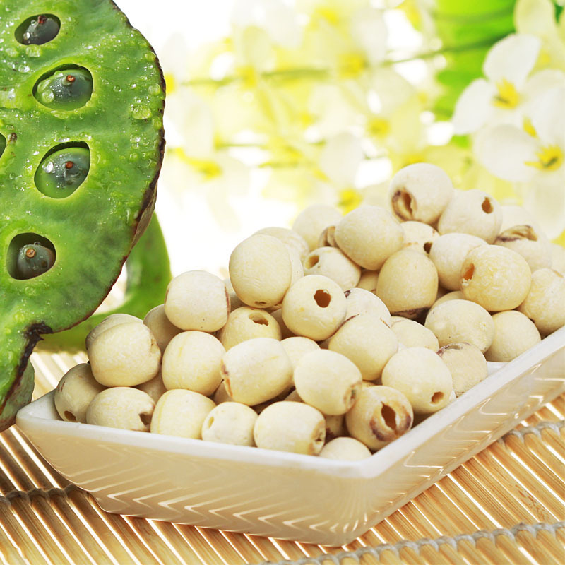 湖南特产干货 湘莲白莲 粉糯易煮50kg 批发 散装 贴牌均可