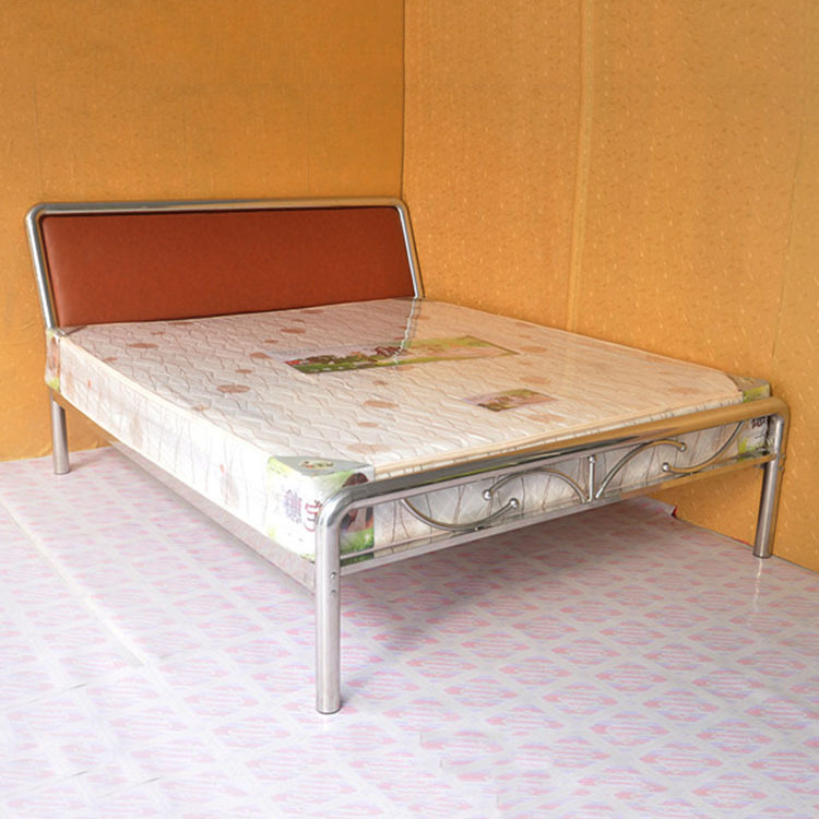 厂家直销 单人床 不锈钢床 双人床 高品质卧式床jgc020