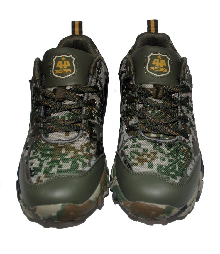 正品际华3539户外登山运动休闲鞋整箱全号迷彩荒漠军绿棕色男鞋
