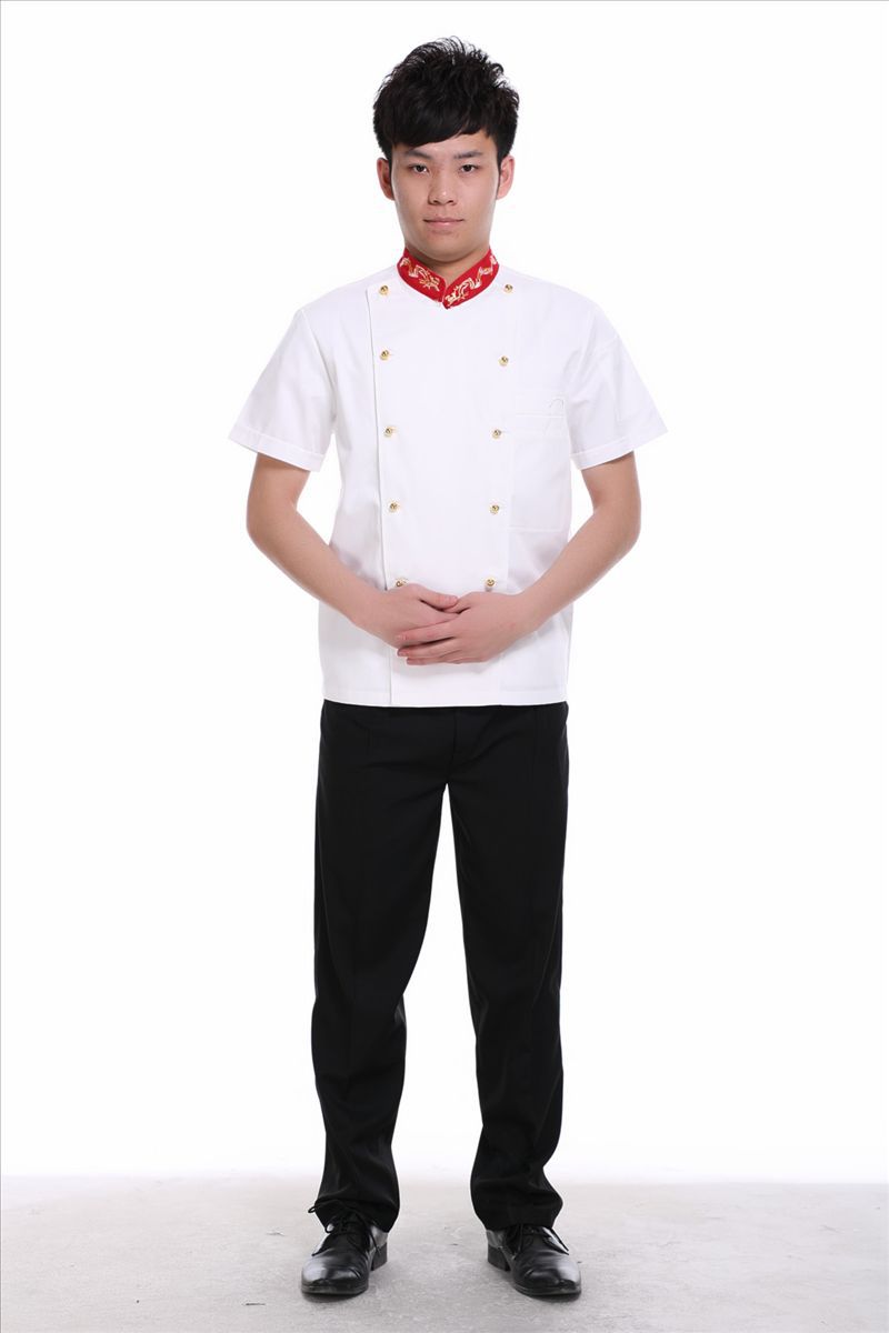 批发采购制服,工作服-酒店工作服夏 厨师服装新款 酒店厨师制服 饭店