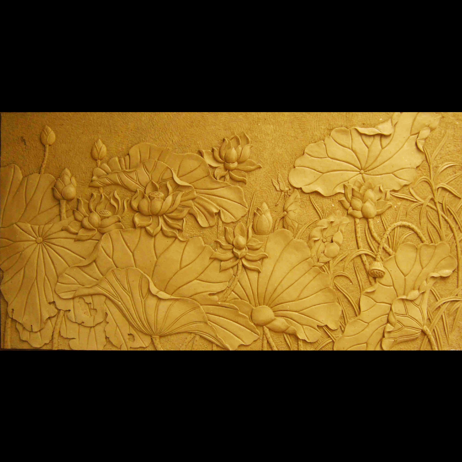 集祥石业花岗岩手工雕刻古典花式镂空墙面装饰板