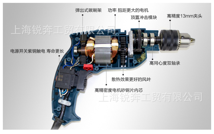 冲击电钻工作原理图解图片