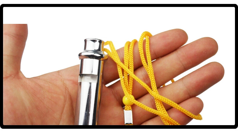 包邮裁判哨子不锈钢口哨高频金属口哨防身警报笛正品超大音海豚哨